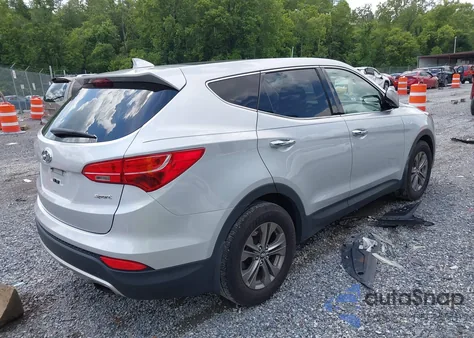 2013 Hyundai Santa Fe Sport from USA, damaged, VIN 5XYZU3LB7DG120551